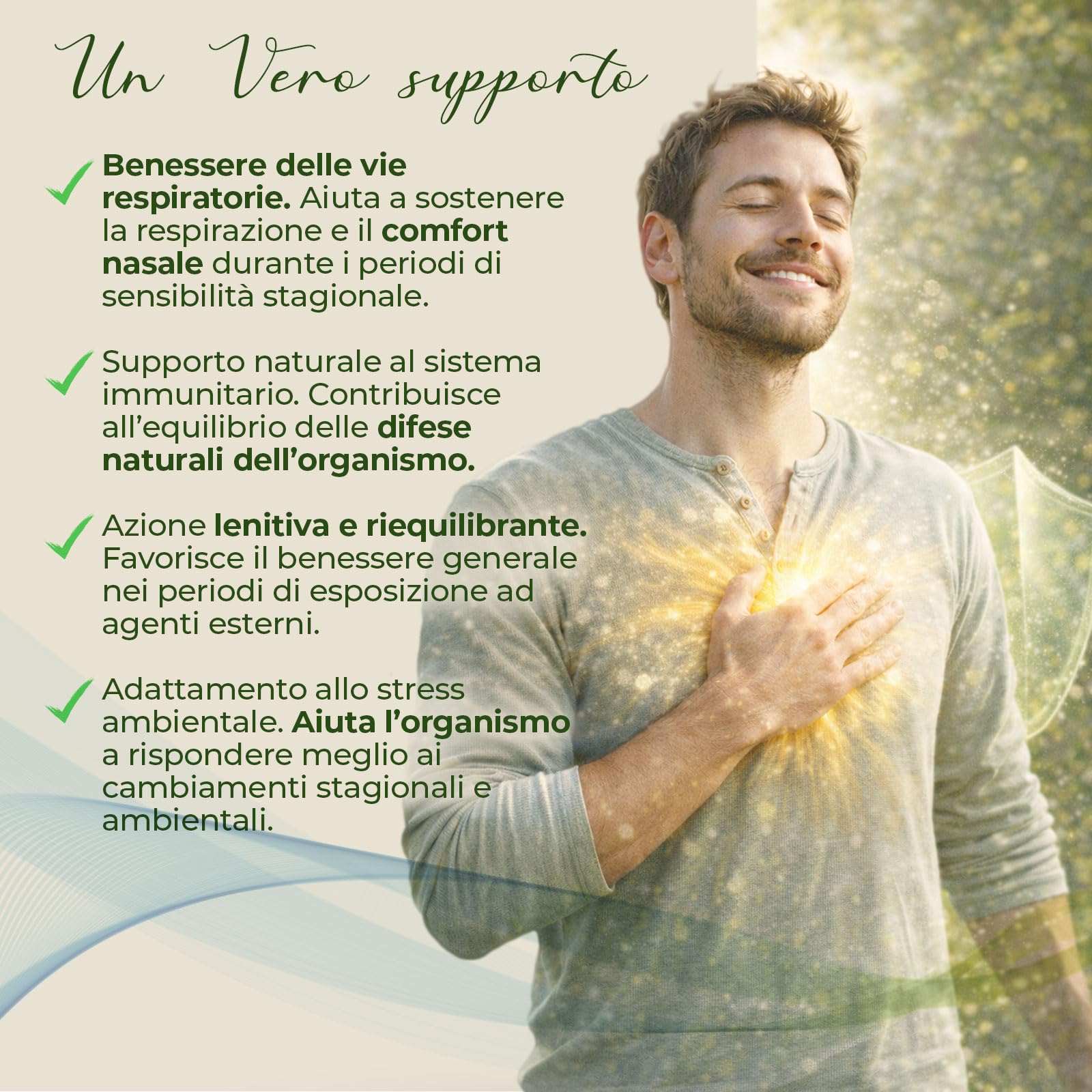 AP PLUS AllergyLife Integratore Alimentare con Estratti Vegetali per Difese Immunitarie e Supporto Naturale alle Reazioni Allergiche | 90 capsule
