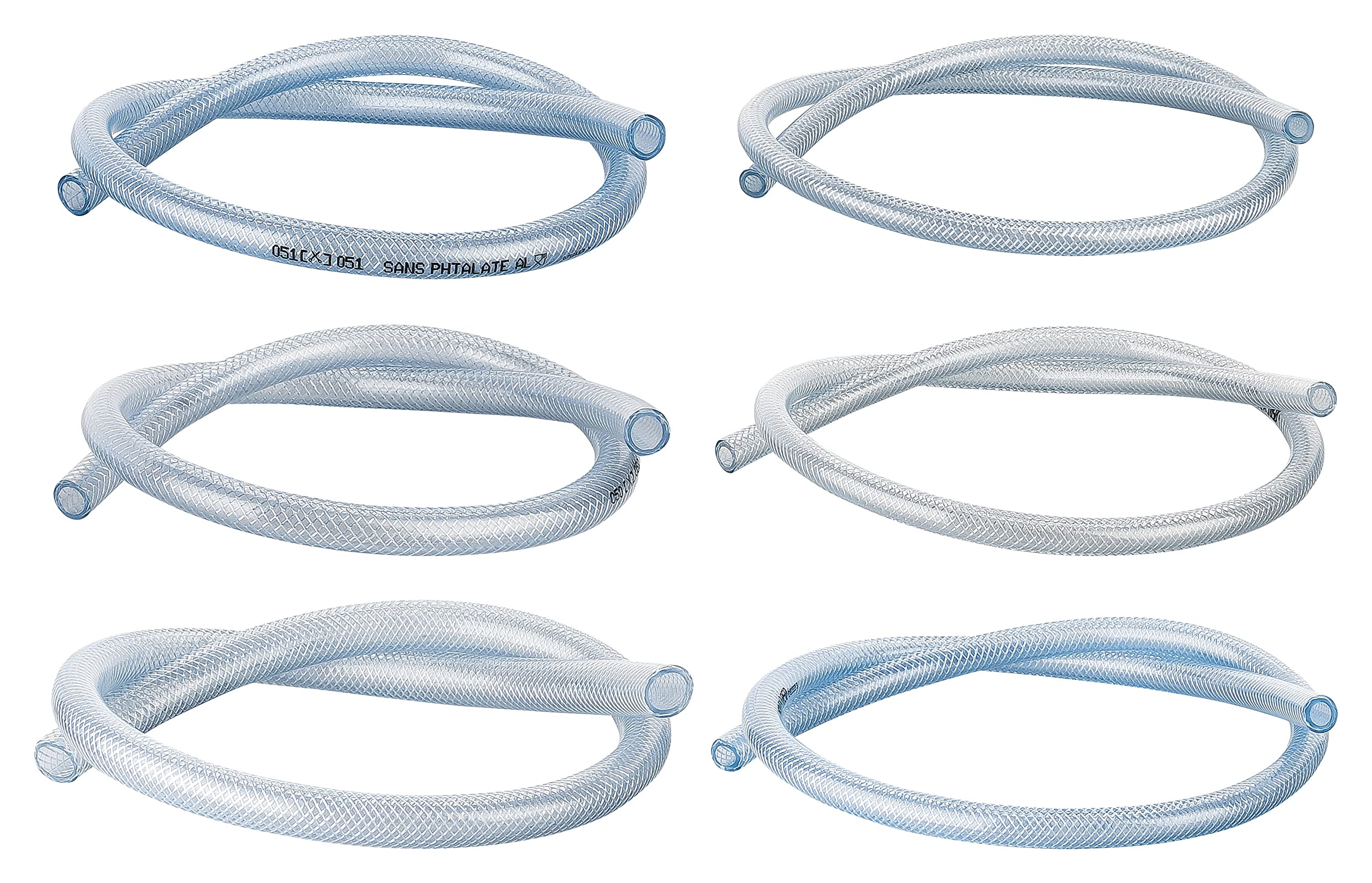 FLEXTUBE TX 50mm PVC Schlauch 15m - Lebensmittelecht & Durchsichtig Für Druckluft & Wasser