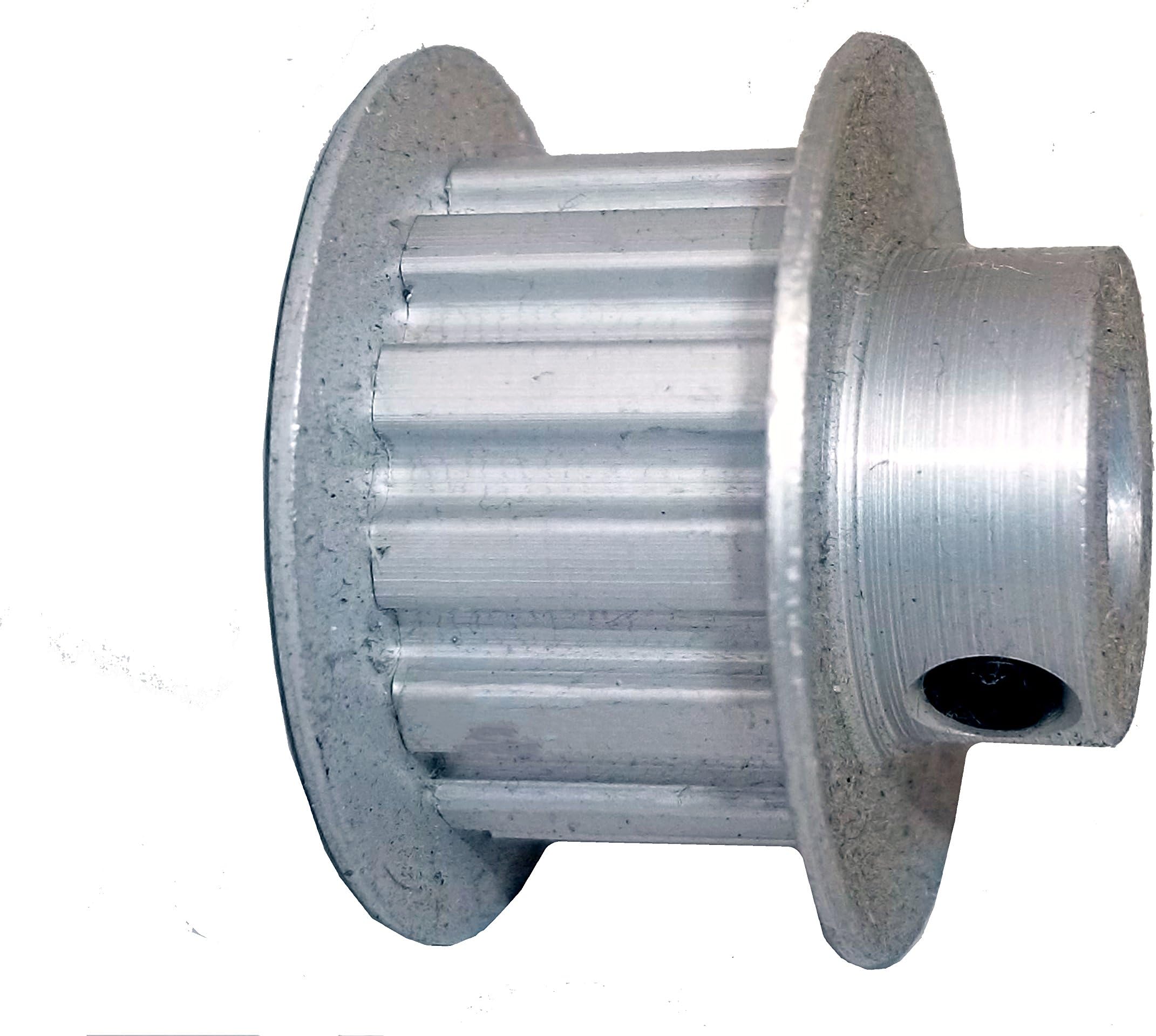 13XL037-6FA4 Timing Pulley, 13 Teeth, XL Pitch for 0.375" Wide Belts, 1 Flange and Hub Serves as Second Flange, 0.313" Bore