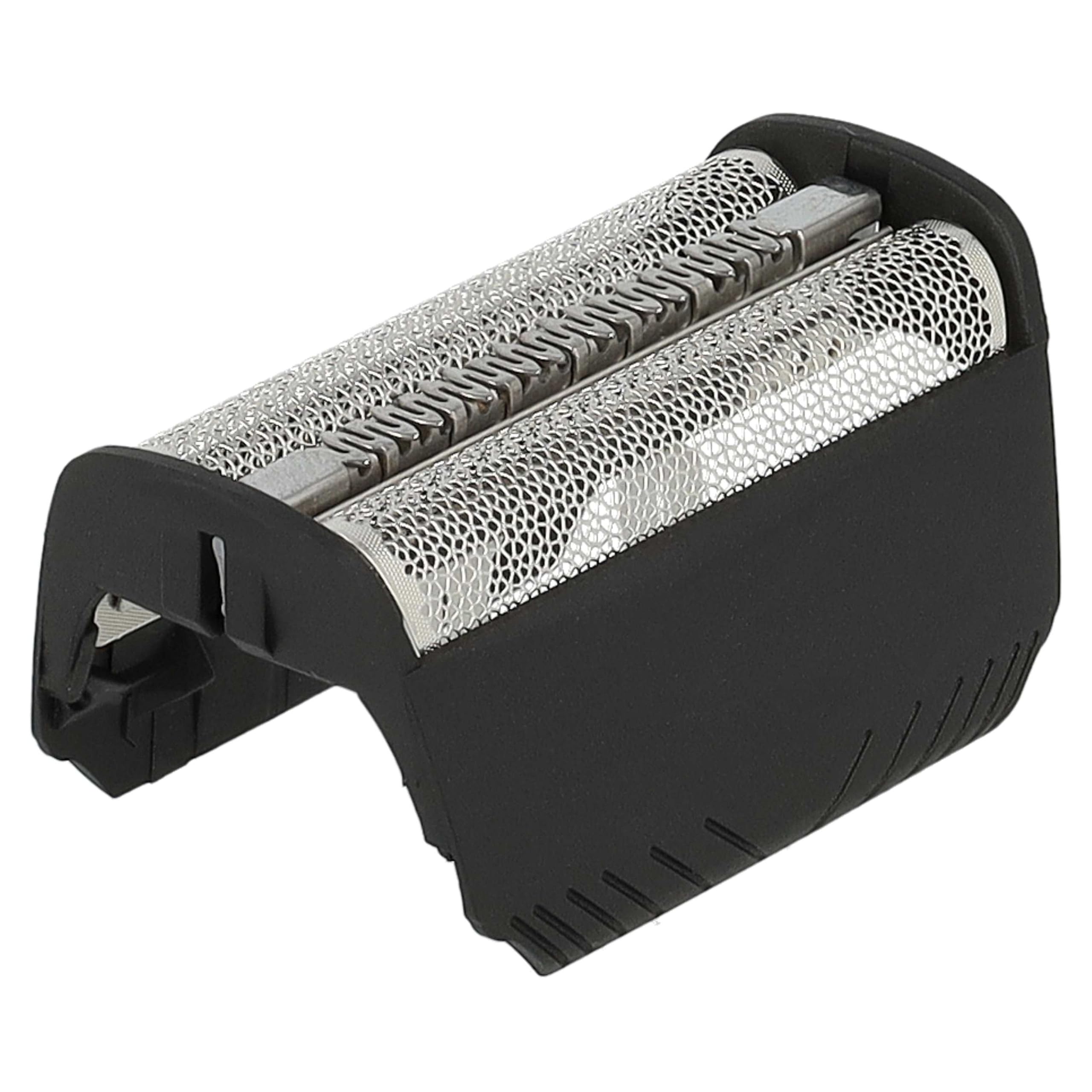 vhbw 2x Doppelscherfolie Ersatz für Braun 30B, 30B Mul für Elektrorasierer + Rahmen, schwarz