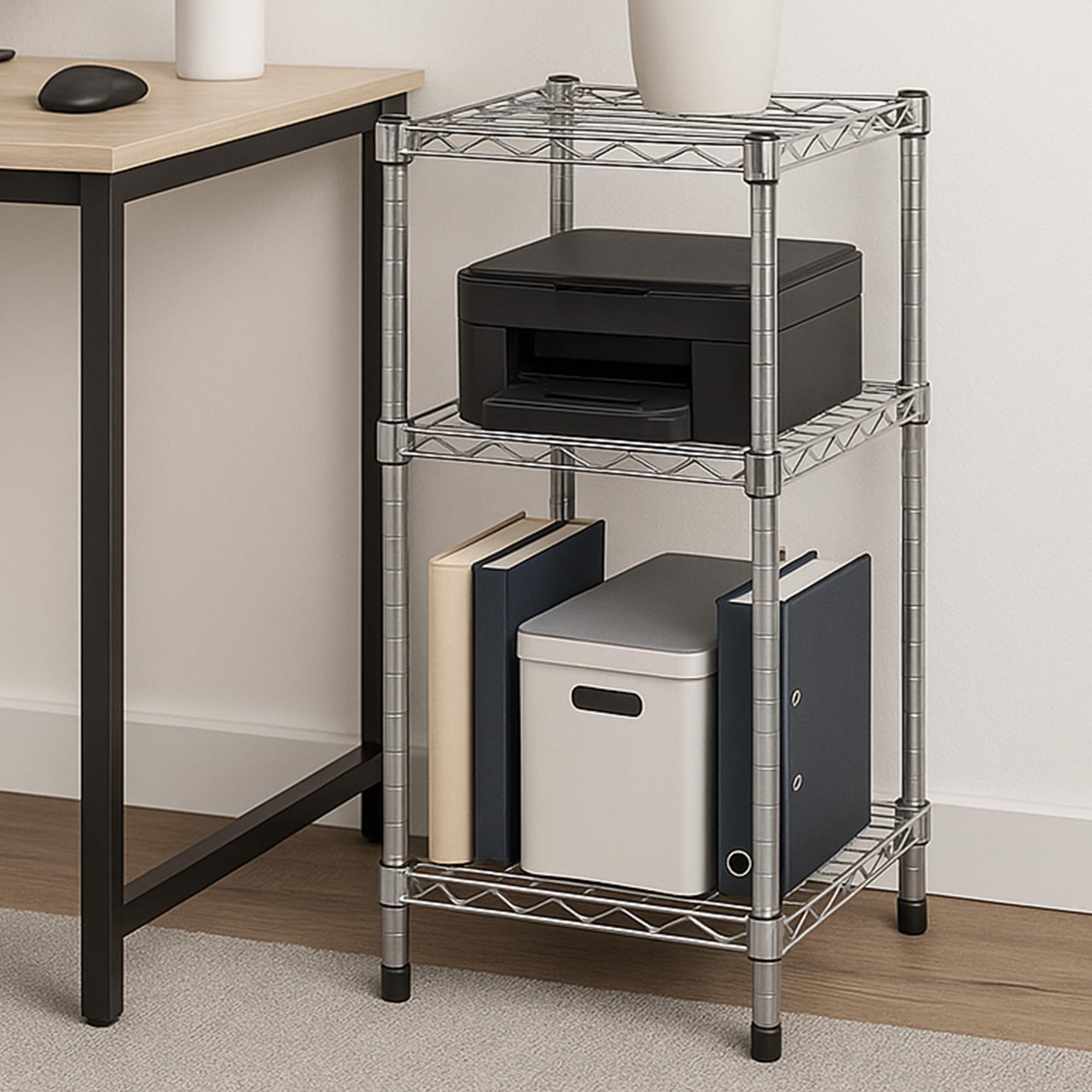 Amazon.com: Honey-Can-Do 3-Tier Heavy Duty Adjustable Shelving