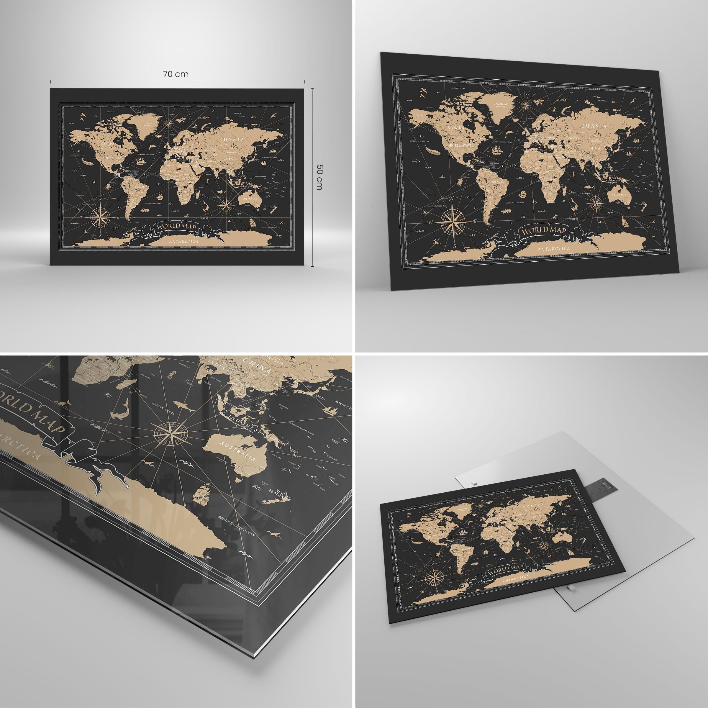 Quadro su Tela 100x70cm Stampe da Parete Aereo An-2 in bianco e nero Grandi Decorazione Murale Camera da Letto Cucina 1 pezzo Quadri Moderni Soggiorno Grafica Immagini Wall Art Canvas AA100x70-4363