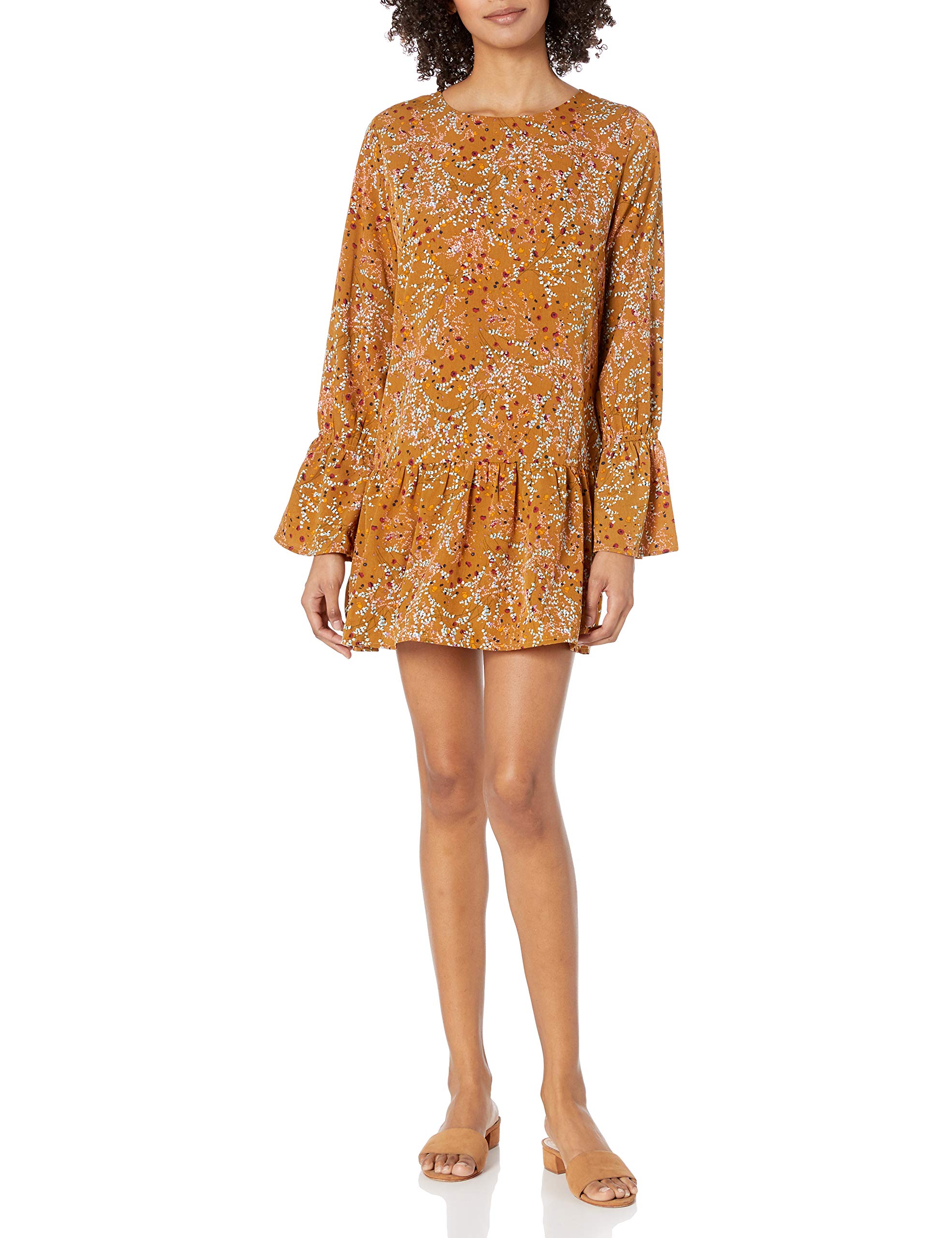 Lucca CoutureWomen's Violet Bell Sleeve Floral Print Dress