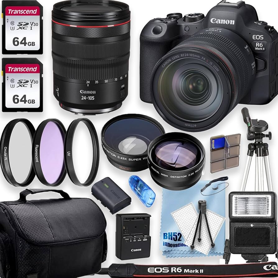 Amazon.com : Canon EOS R6 Mark II 4K Video Recording Mirrorless