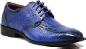 Gator3N Men's Alligator Crocodile Print Oxfords Fashion Lace Up Dress Shoes