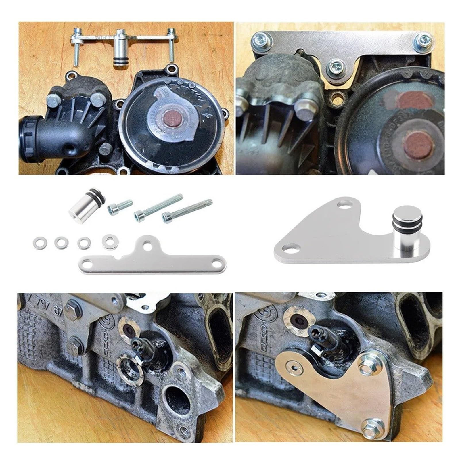 Recirculación Válvula gases escape Kits De Juntas De Aluminio Para Válvulas De Motores Diésel Para 525d 530d N57, N57S
