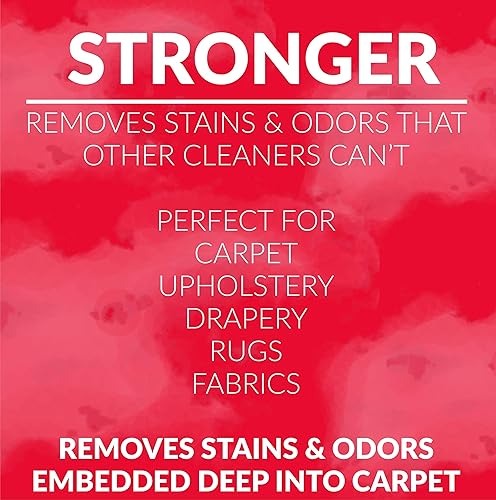 Miniatura 9 de ZORBX Spray removedor de olores y manchas de alfombras de 24 onzas, complemento perfecto para suministros de limpieza, limpiador de manchas de