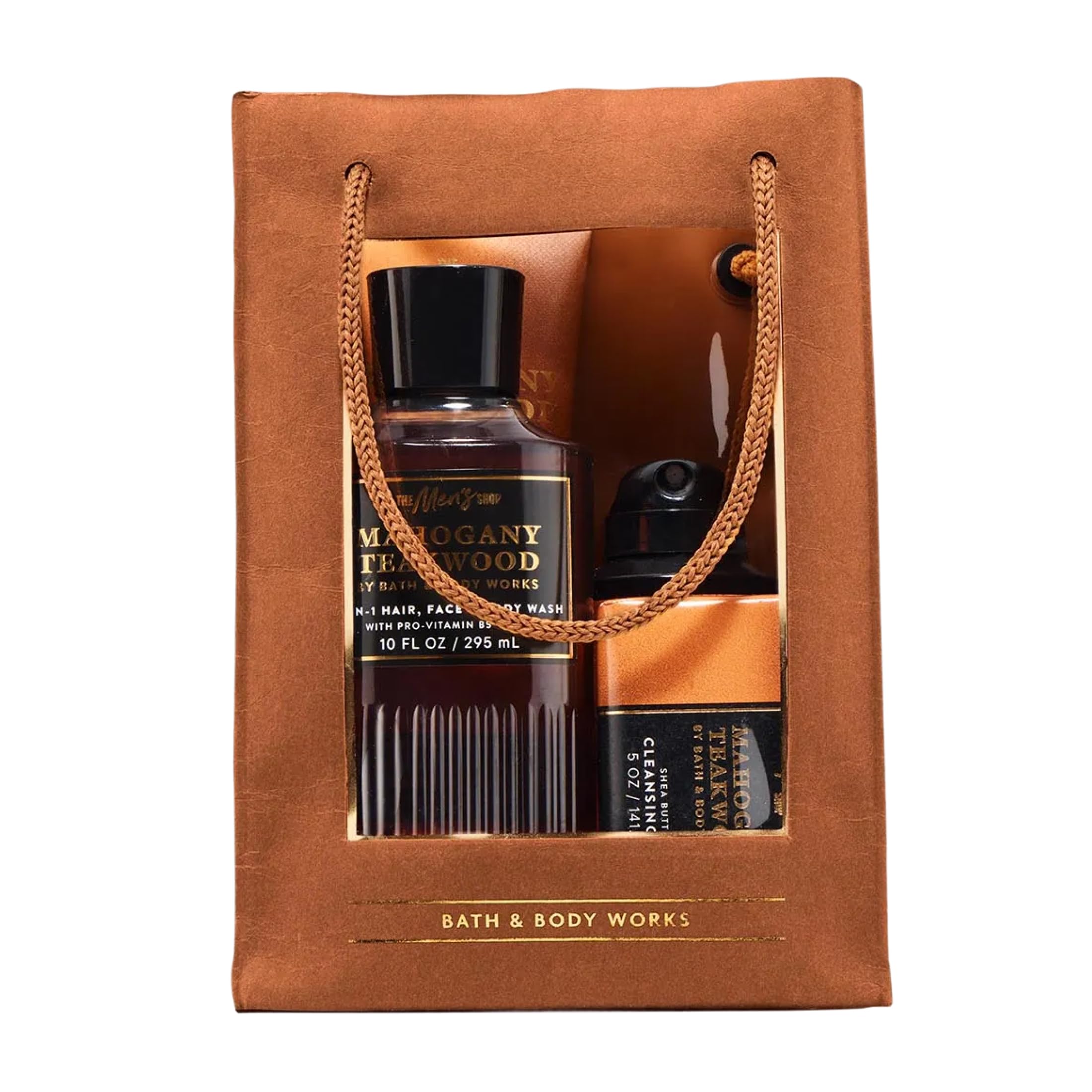 Bath and Body Works Mahogany Teakwood Set
