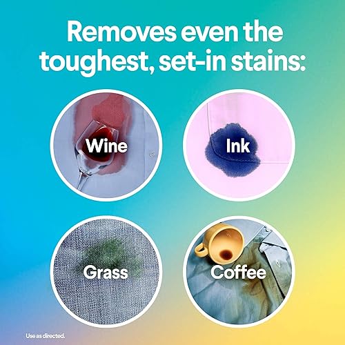 Miniatura 4 de Clorox 2 quitamanchas y abrillantador de color, 22 onzas (el embalaje puede variar), 22 onzas líquidas (paquete de 1)