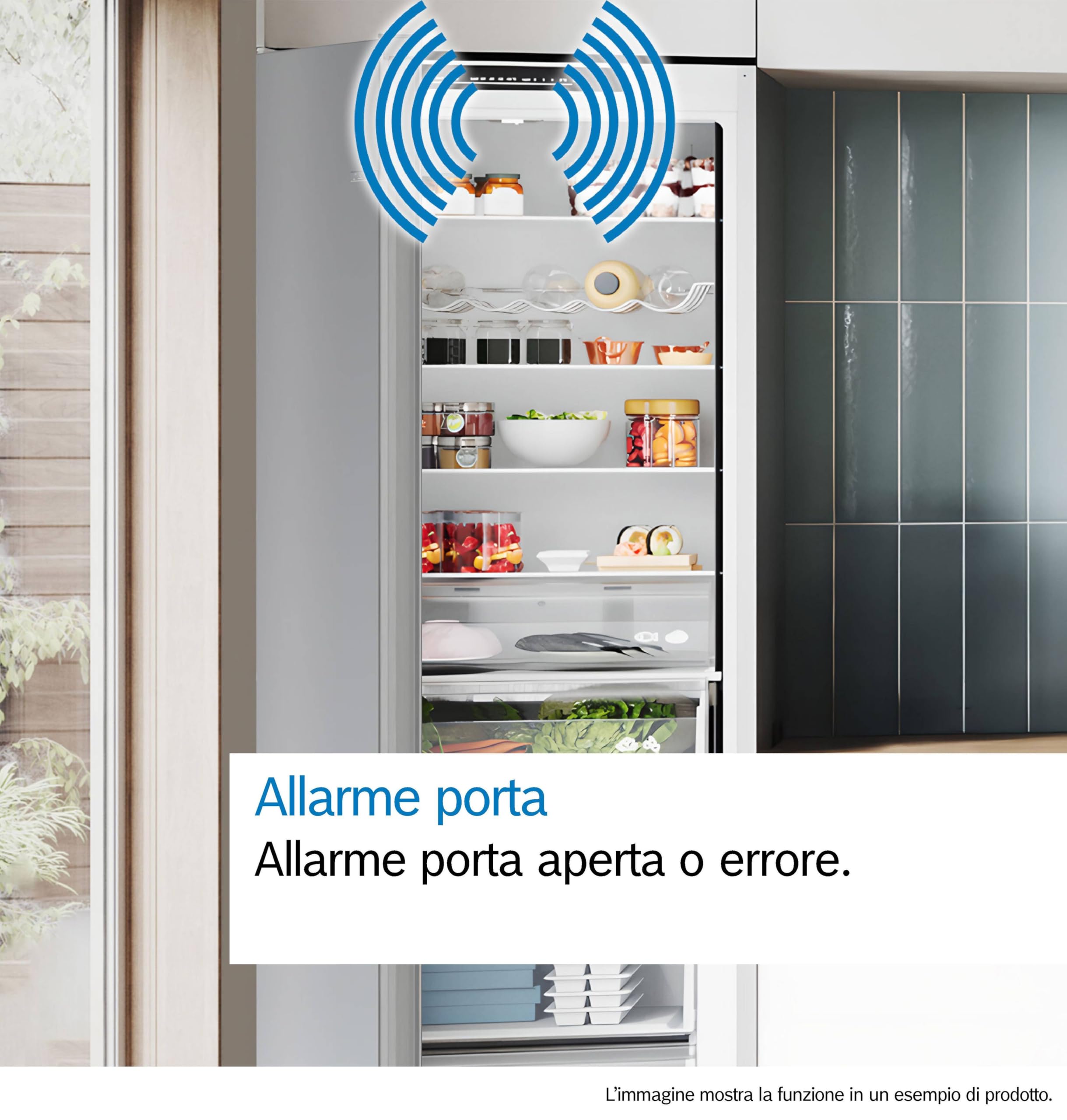 Bosch KGN392LAG Serie 4, Frigorifero combinato da libera installazione, Total No Frost, VitaFresh XXL: Spazio extra-large per i tuoi cibi freschi, PerfectFit, Luce LED, Acciaio, 203 x 60 cm