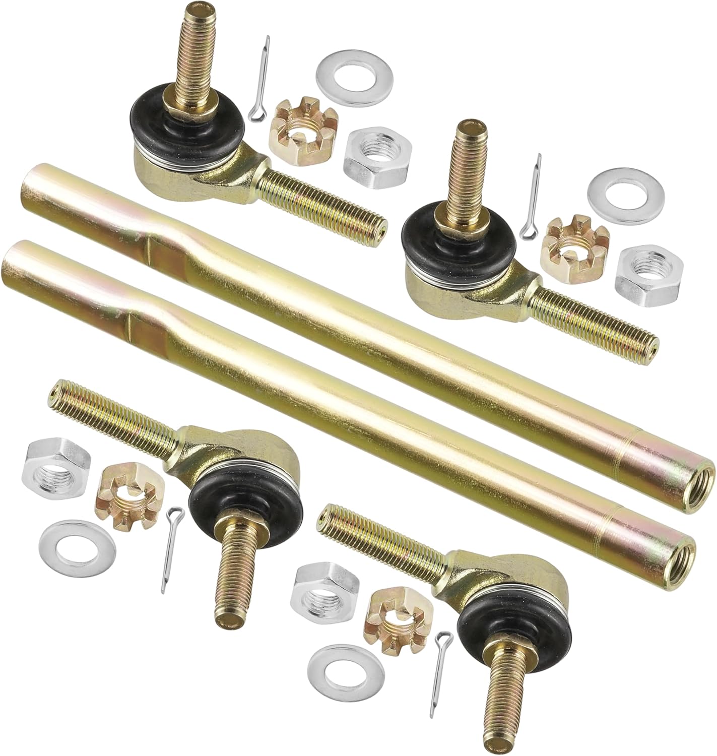 2 Caltric Tie Rod Set Compatible with Kawasaki Bayou 250 Klf250 Klf-250 2003-2011