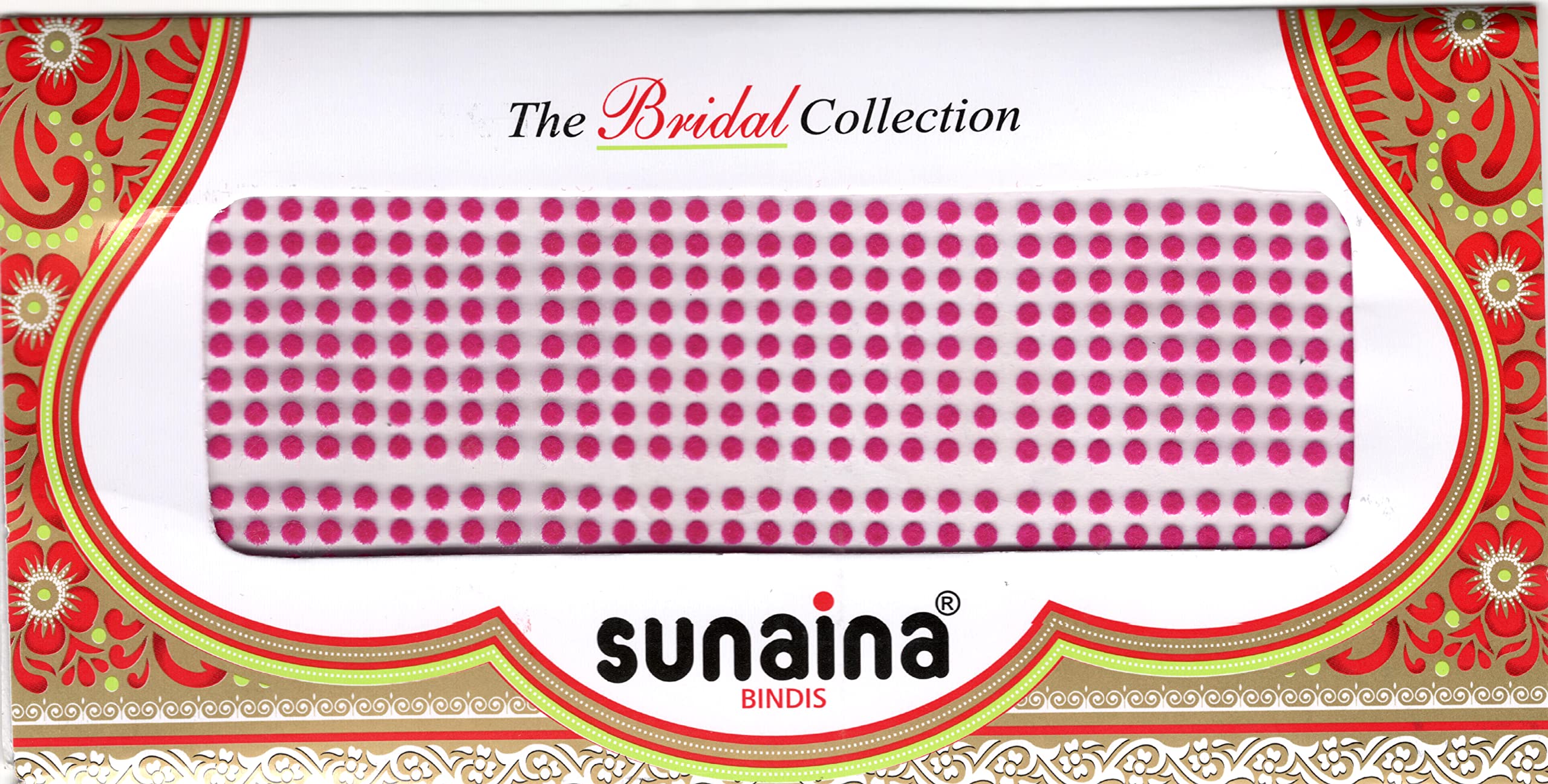 Sunaina Bridal Collection Dark Pink Bindi for Women (Size-7) (Size 2.5mm)-image-49