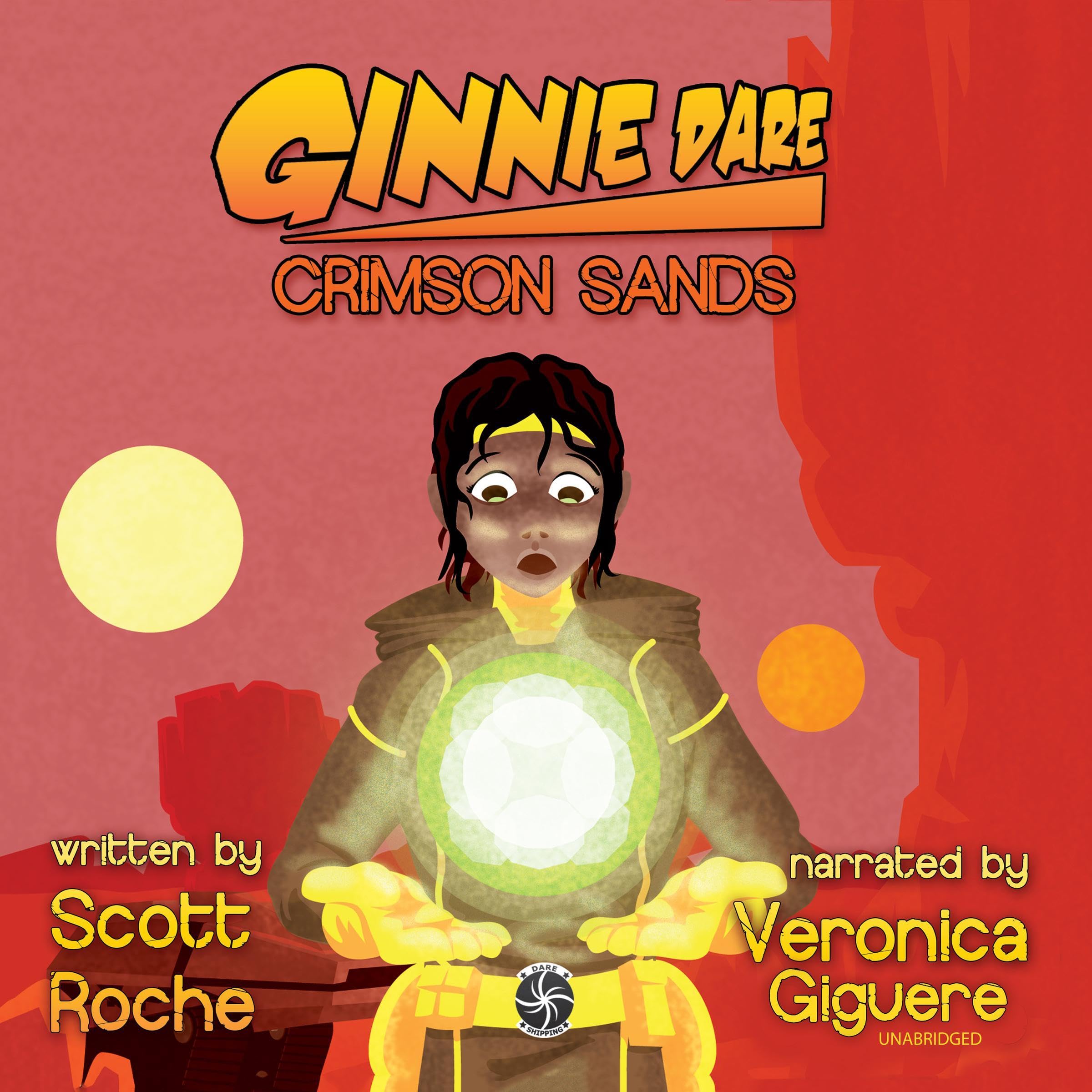 Cover art for Ginnie Dare: Crimson Sands
