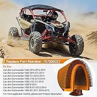 Vista 9 de 707800327 Commander 1000 Maverick 1000R Filtro de aire de repuesto para Can-Am Commander 1000 1000R XT 800R EFI Max 1000 LTD 1000R 800R DPS Maverick