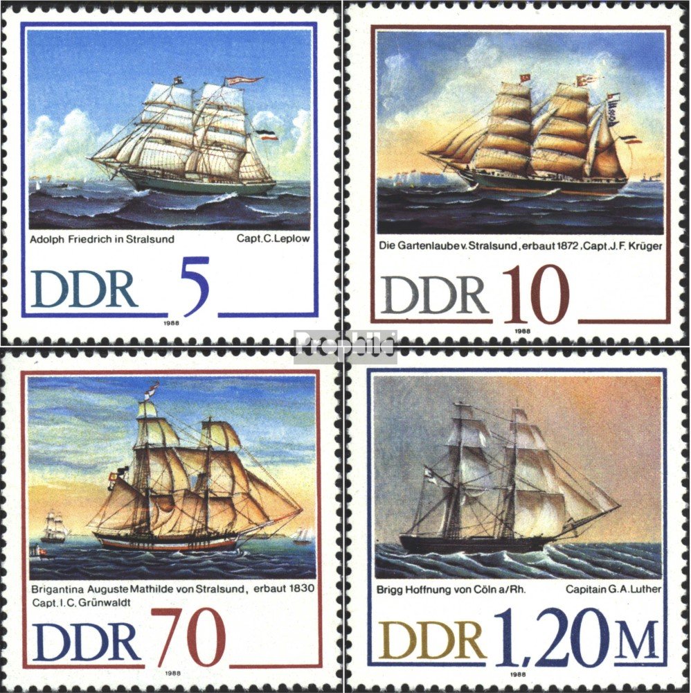 BRD Briefmarken 1977 Jugend: Schiffe Komplett Postfrisch ** MNH - 929-932 Prophila