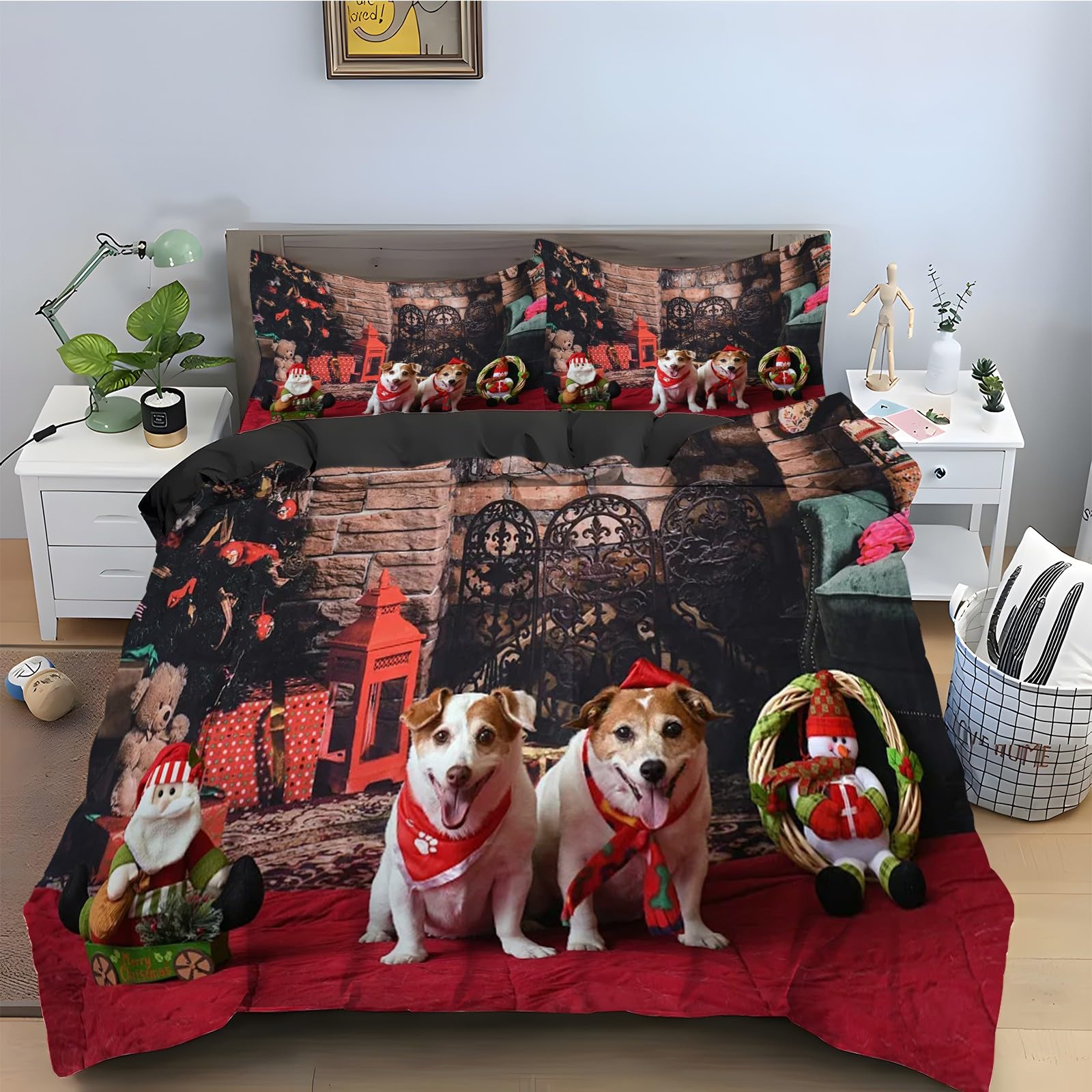 Housse de couette 240x260 festival animal créez un cocon chaleureux dans votre chambre