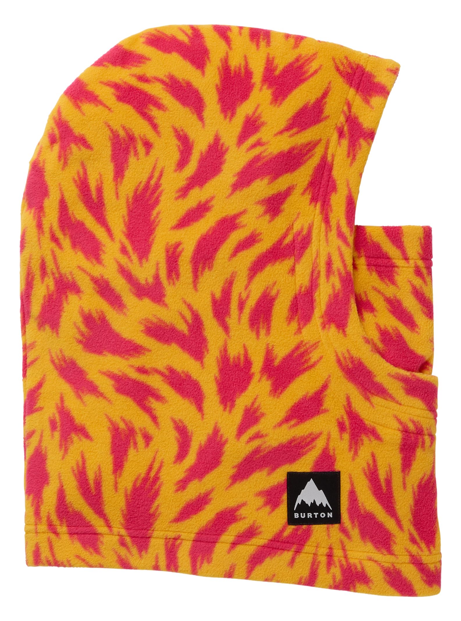 Burton Kids' Burke Hood, Fur Goldenrod, Helmet Size