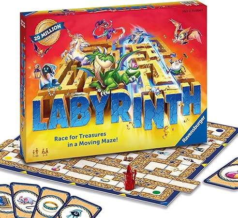 Prime Gaming: Dos excelentes juegos gratuitos para obtener rápidamente 9 81nzjQQ7c0L. AC SY450 Ravensburger Labyrinth Board Game - A Strategic Maze Challenge for Family Nights - Find Treasures & Block Opponents - MESH Accredited - Great Birthday Gift - 2-4 Players - Kids Ages 7-10 and Older