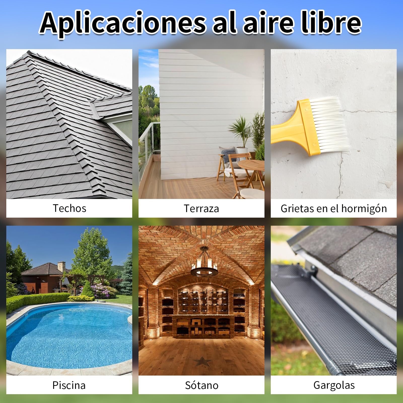 1KG Waterproof Coating Transparent,Membrane d'Étanchéité Waterstop,Joint Etancheite pour l'intérieur et l'extérieur,Agent Imperméable Invisible pour Terrasse,Facade,Toiture et Bain