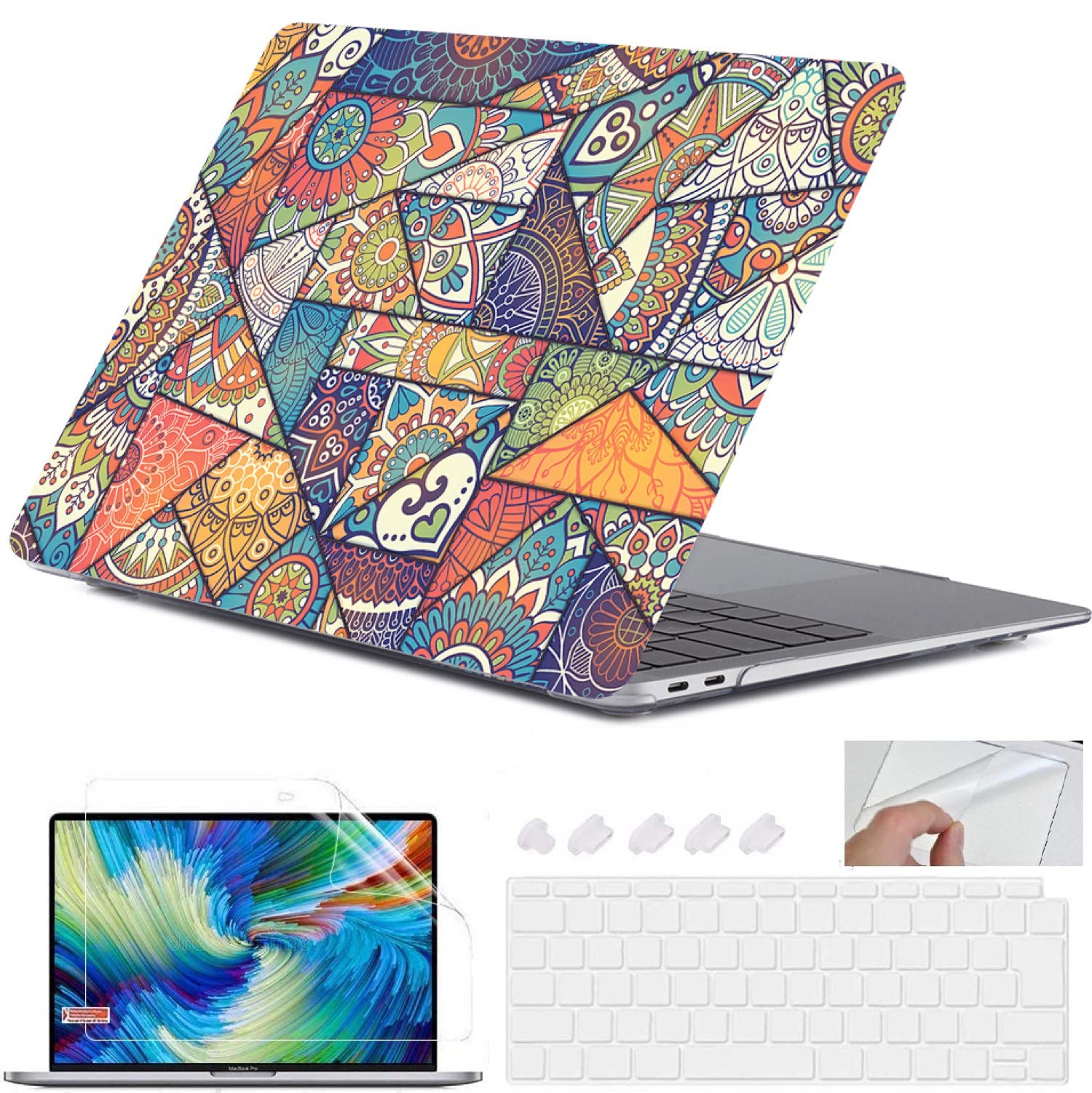 GIOIA BAZAAR Case For Macbook,Plastic Hard Shell Case Cover Compatible With Macbook Air 13 Inch/13.3" A1466&A1369,Older Version 2010-2017 Release,(Graphic20)Multi-coloured (B0B9HPL1YK) Amazon Price History, Amazon Price Tracker