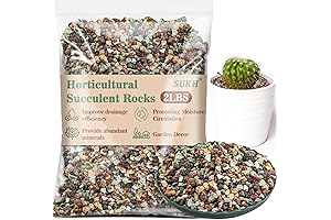 Bonsai Jack Soil - 2LBS Premium Succulent Potting Mix Rocks for Cacti and Bonsai