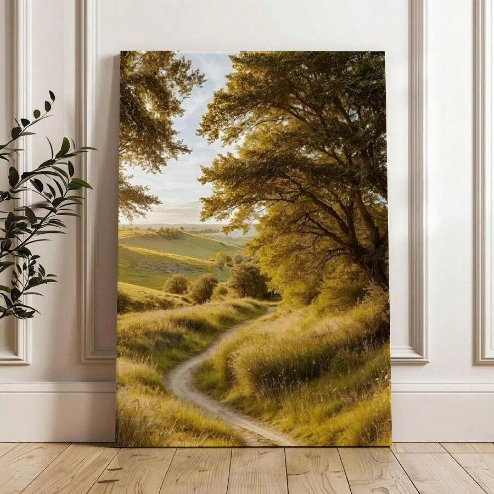 Tableau impressionniste chemin de campagne pour votre salon - 8