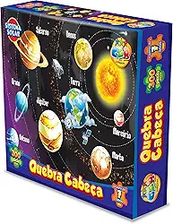 Quebra Cabeça Brinquedos Infantil Crianças Planetas 300 Pçs