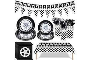 Kesa Plan Race Car Birthday Party Set
