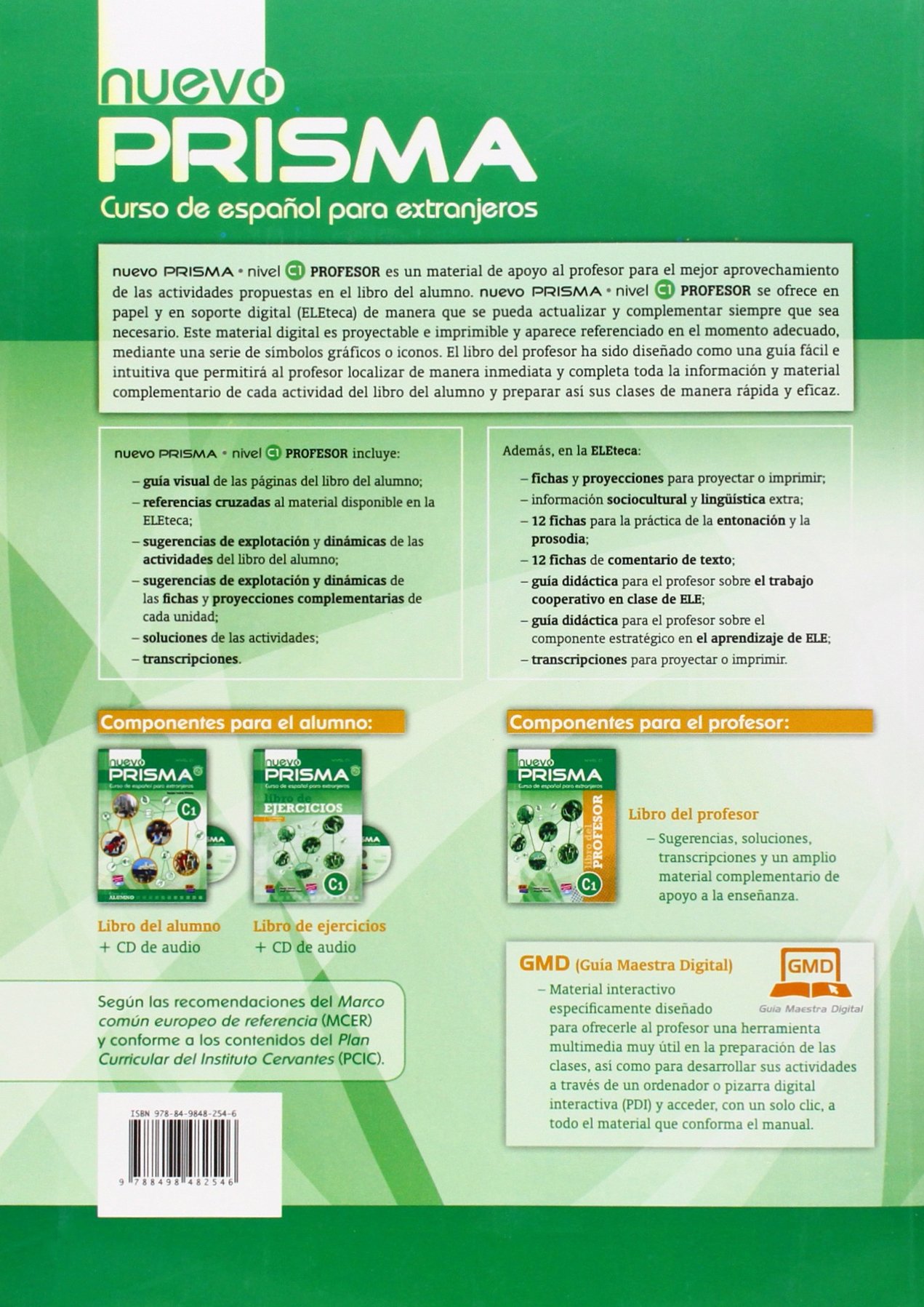 Nuevo Prisma C1 Teacher's Edition Plus Eleteca: Libro del profesor: 0000