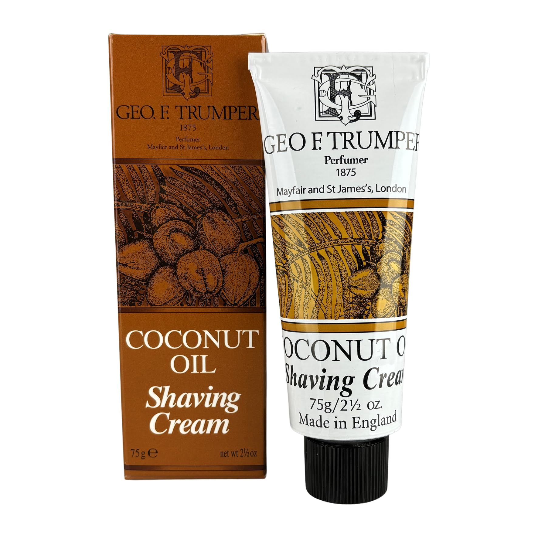 Geo F. Trumper Coconut Oil Soft Shaving Cream 75 g cream