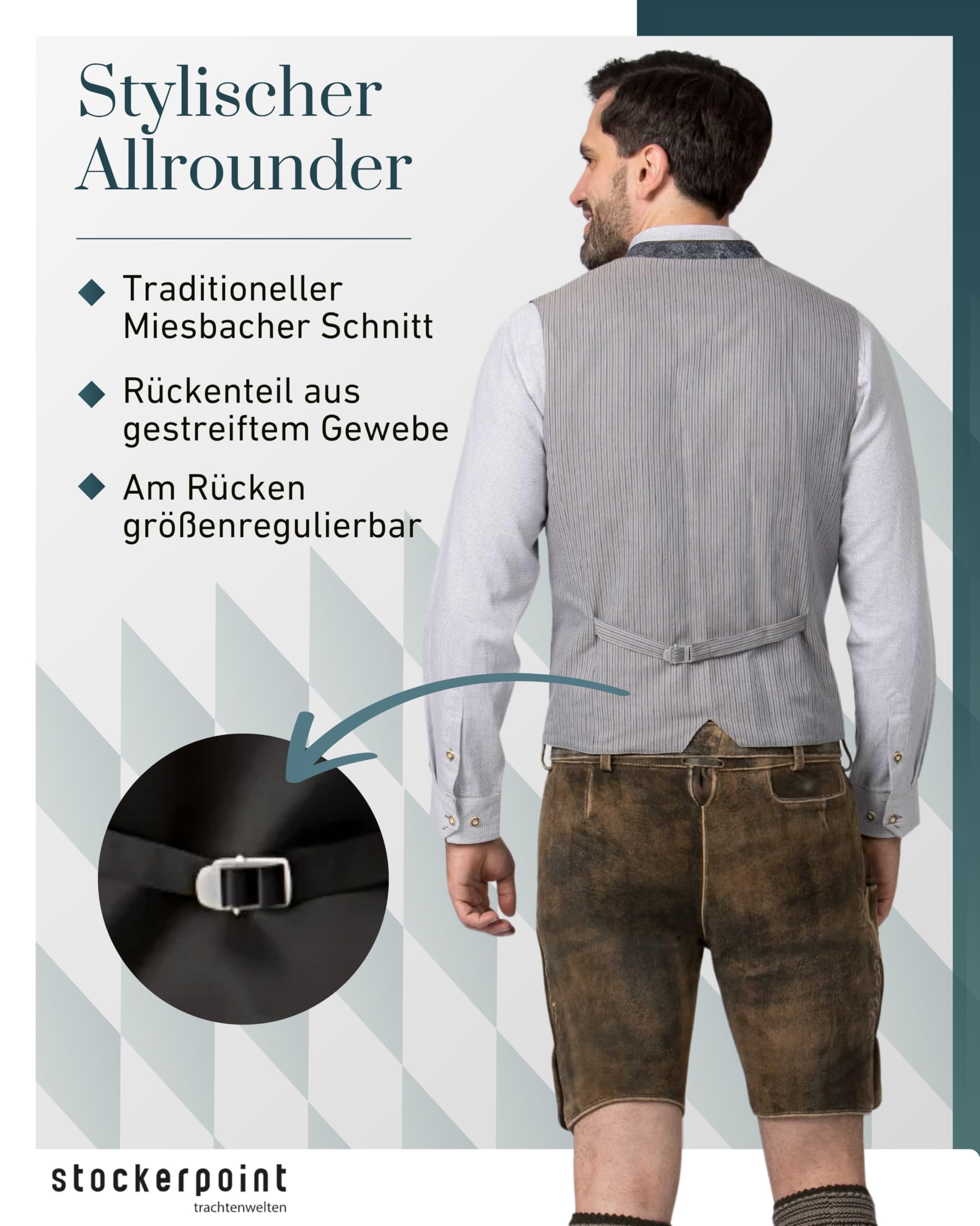 Stockerpoint Trachtenweste Christiano