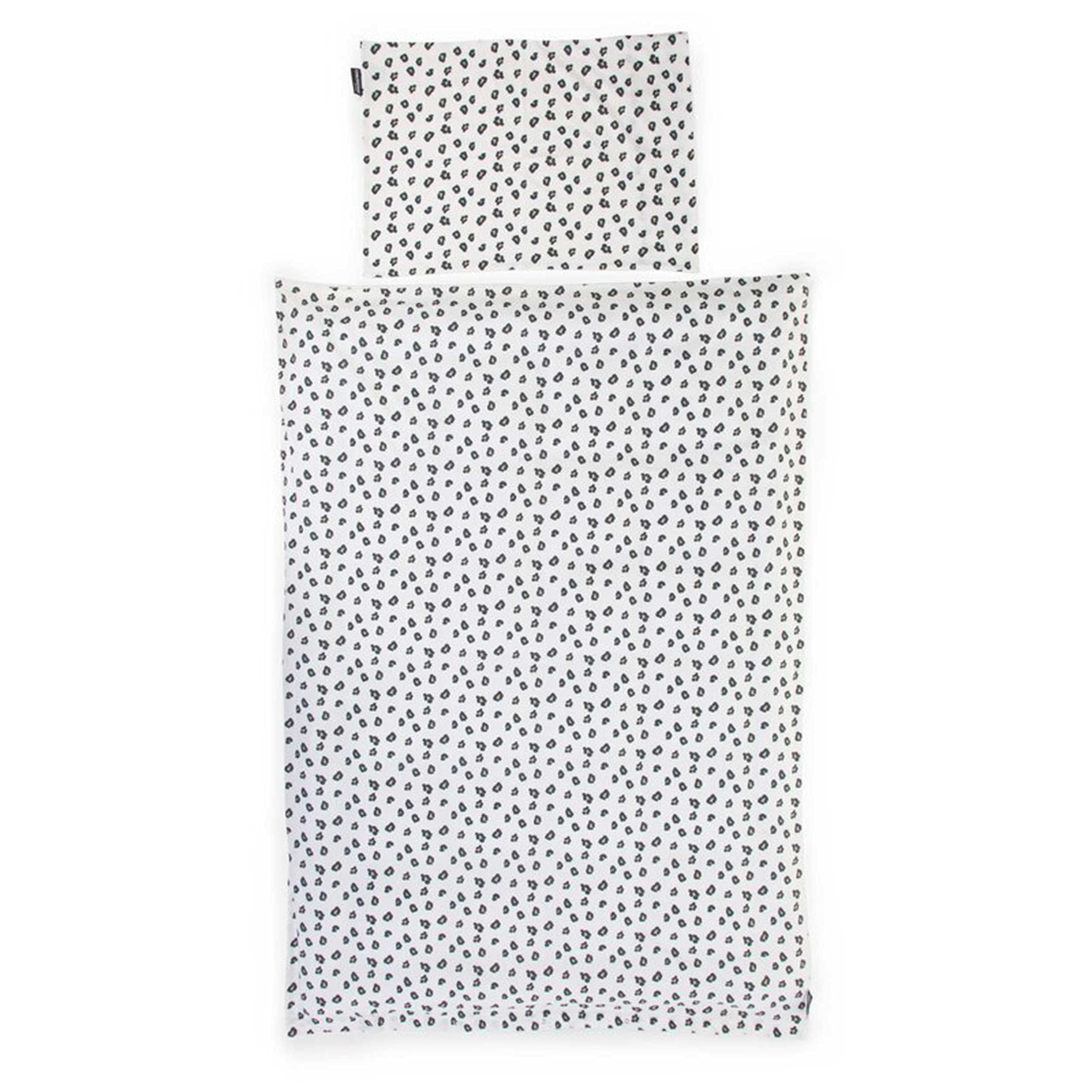 Childhome - Juego de cama para bebé (100 x 140 cm), diseño de leopardo