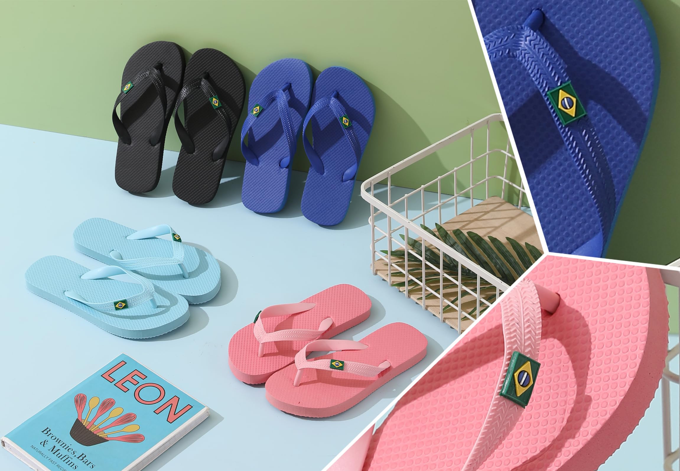 R-ISLAND Chanclas Niños Impermeable 30-35 PE Playa Piscina