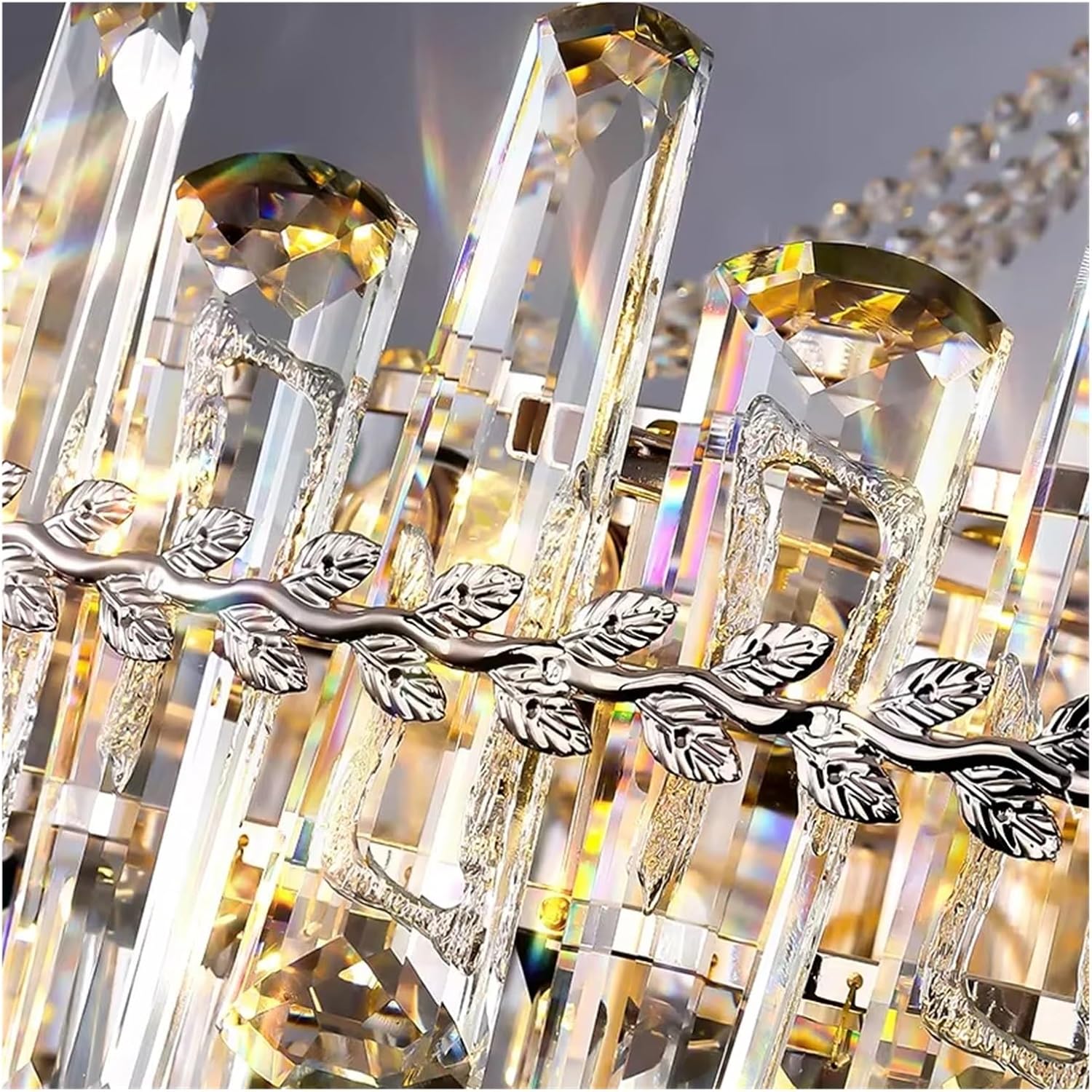 Luxury Crystal Lamp Home Living Room Bedroom Dining Room Living Room Luxury Villa Suspended Crystal Chandelier,luminaire
