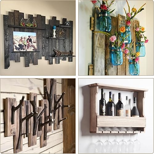 Miniatura 8 de Colgador de fotos con tacos franceses de 4 pulgadas, kit de aluminio para colgar espejos con accesorios, ideal para obras de arte, pizarra blanca,