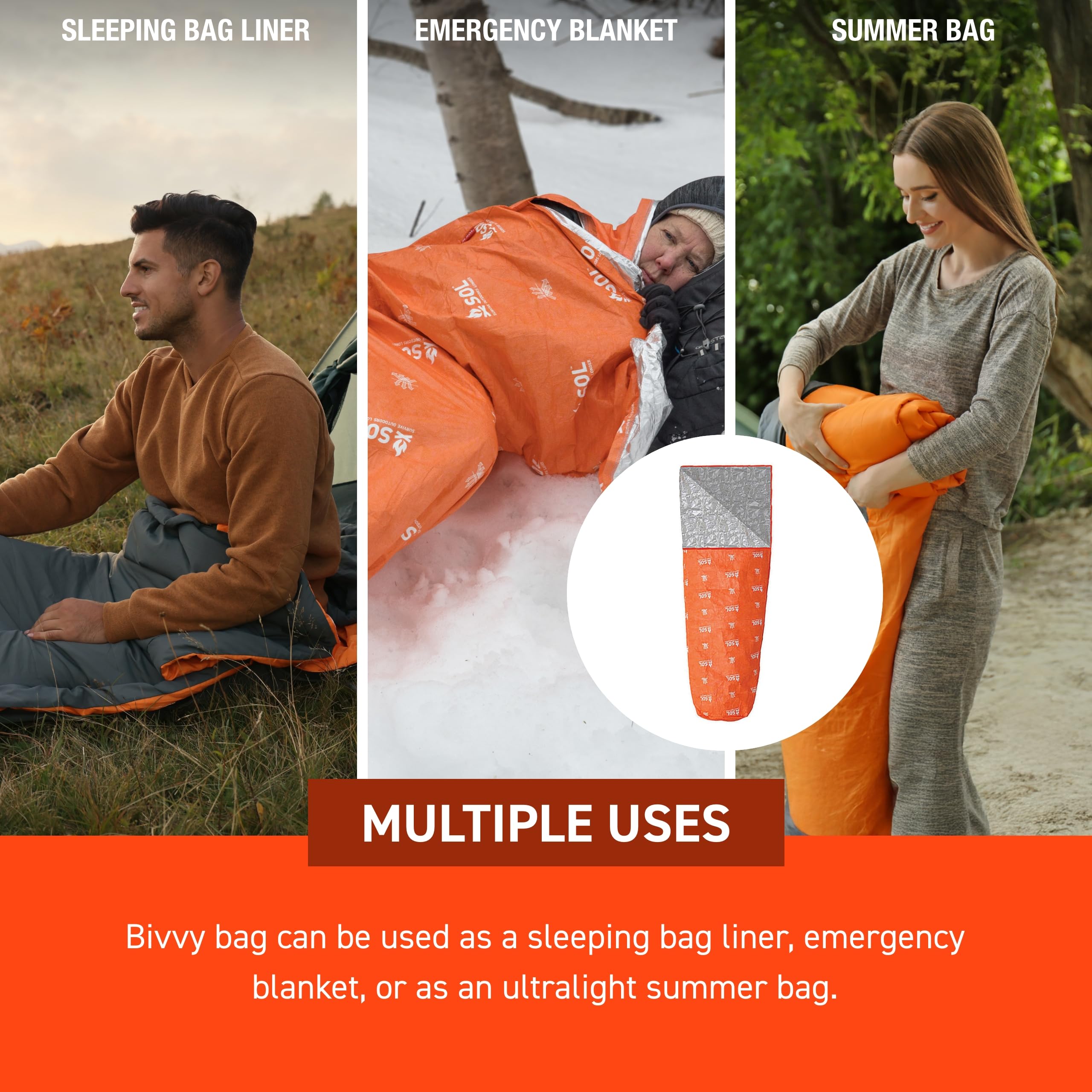 Sol SOLBIVOUAC2 Bivouac Orange