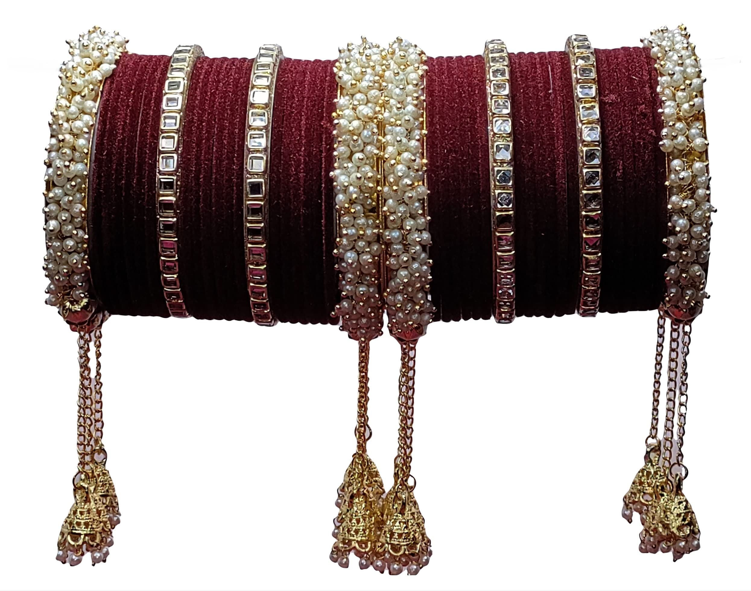 MAMTAS CREATION Traditional Beautiful colour of Rajasthani maroon golden color bridal metal sheep bangles bangle design for women & girls Set of 44 Pc. lac lakh Bangles Bangle Chuda kada (B09XJJV2M3) Amazon Price History, Amazon Price Tracker