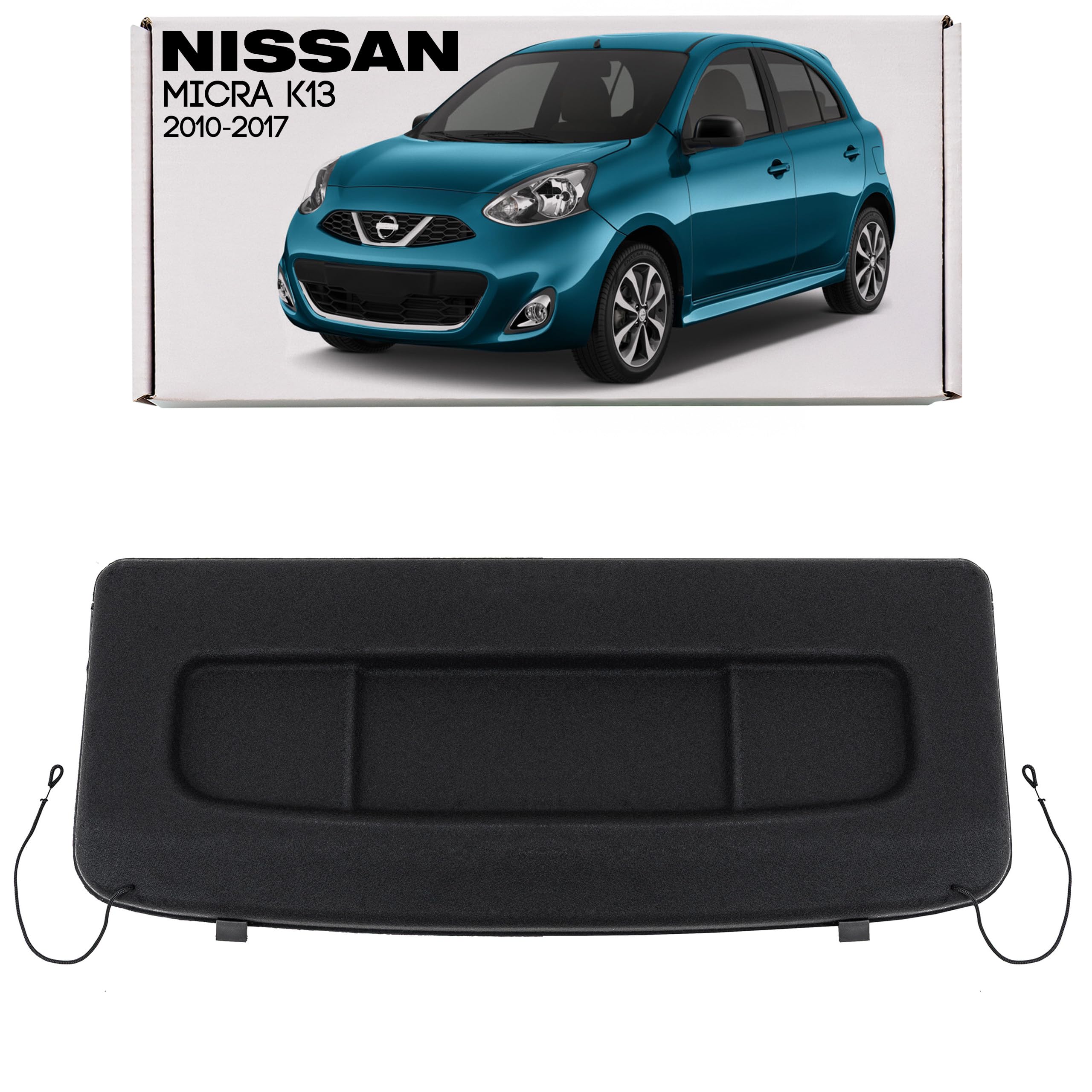 Heckablage Kofferraumabdeckung für Nissan MICRA IV K13 2010-2017