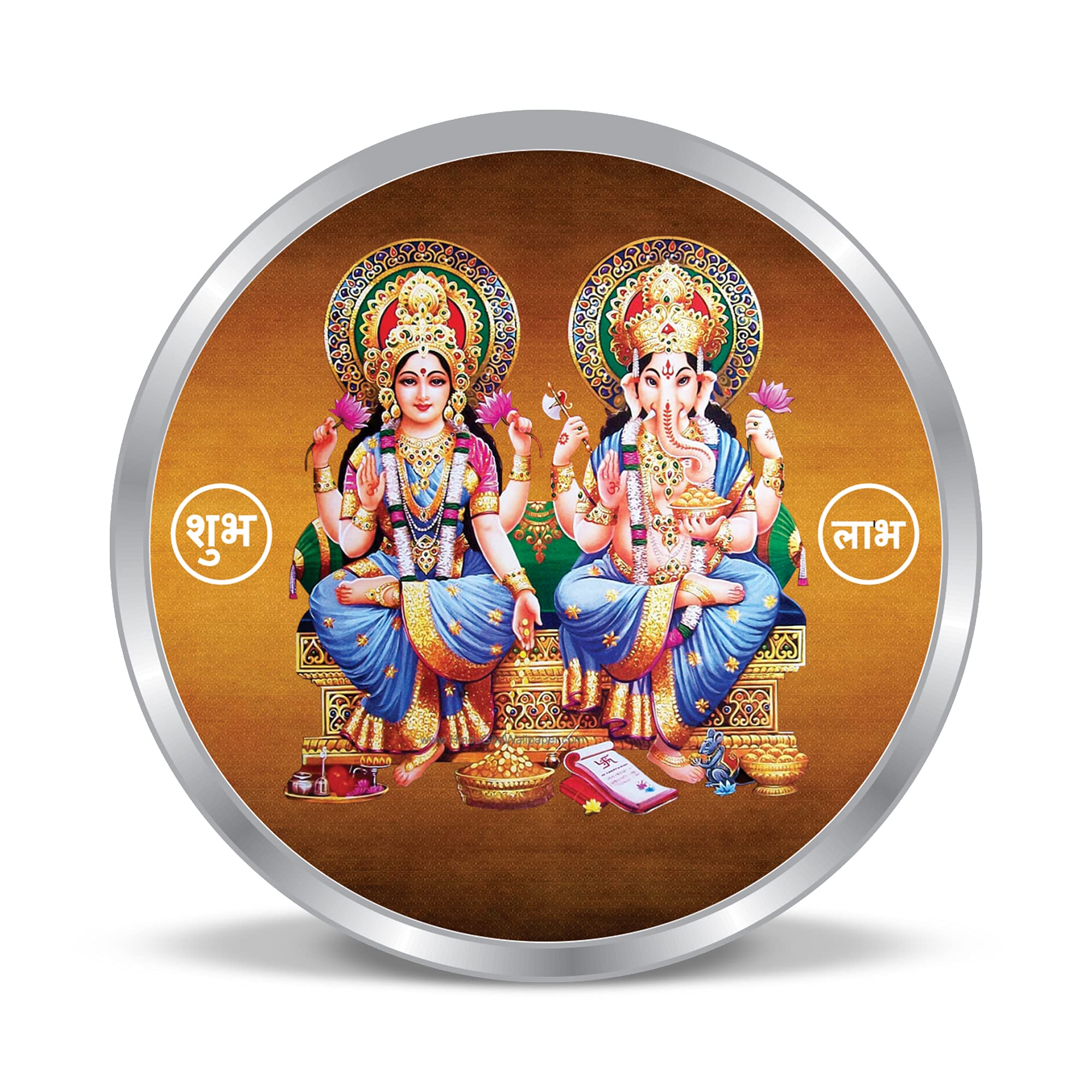 Precious Moments BIS Hallmarked Personalised Laxmi Ganesh 10gm 999 Pure Silver Coin by ACPL (B09HTN9C4K) Amazon Price History, Amazon Price Tracker