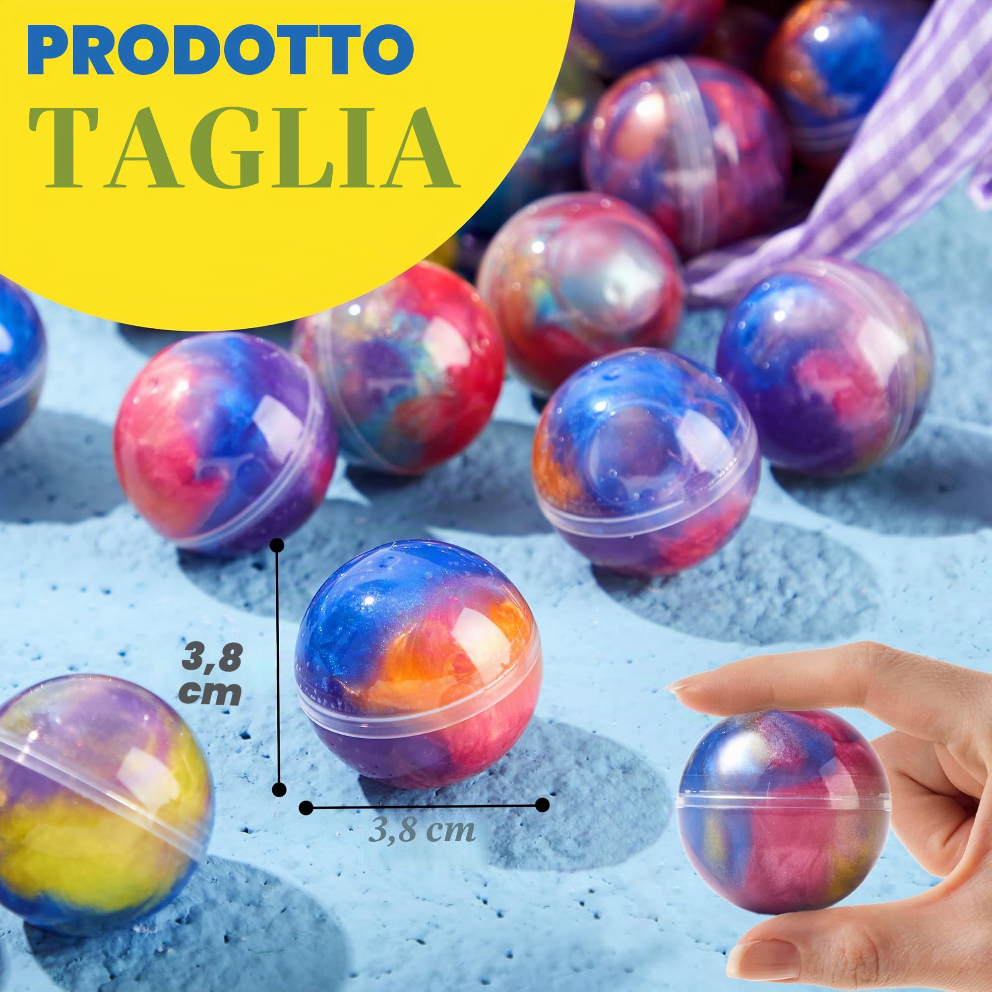 JOYIN Kit di melma per bomboniere, confezione da 36 bomboniere Galaxy Slime Ball - elastico, non appiccicoso, senza disordine, antistress e sicuro per ragazze e ragazzi