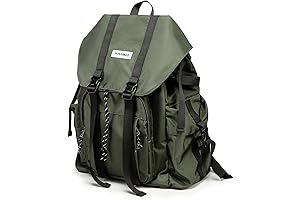 Men's Fashion Backpack: Industrial Edge with Rugged Durability