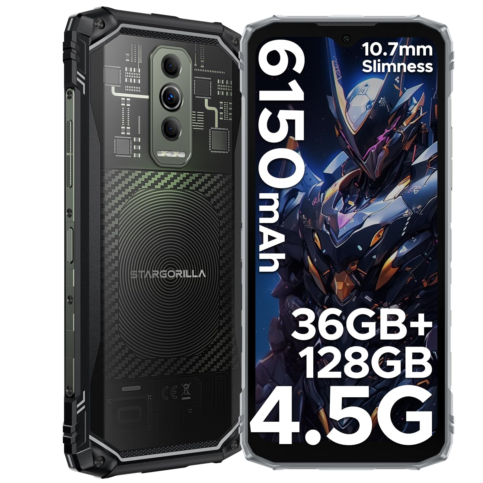 Blade10 Ultra Energy Móvil Resistente IP68 36GB+128GB 64MP