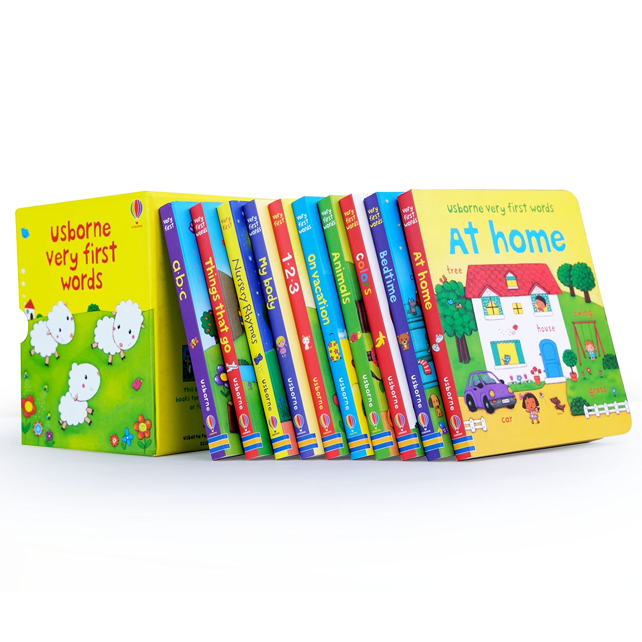 SEOR First Learning Library Box Set: 10 Board Books Gift Set for Kids