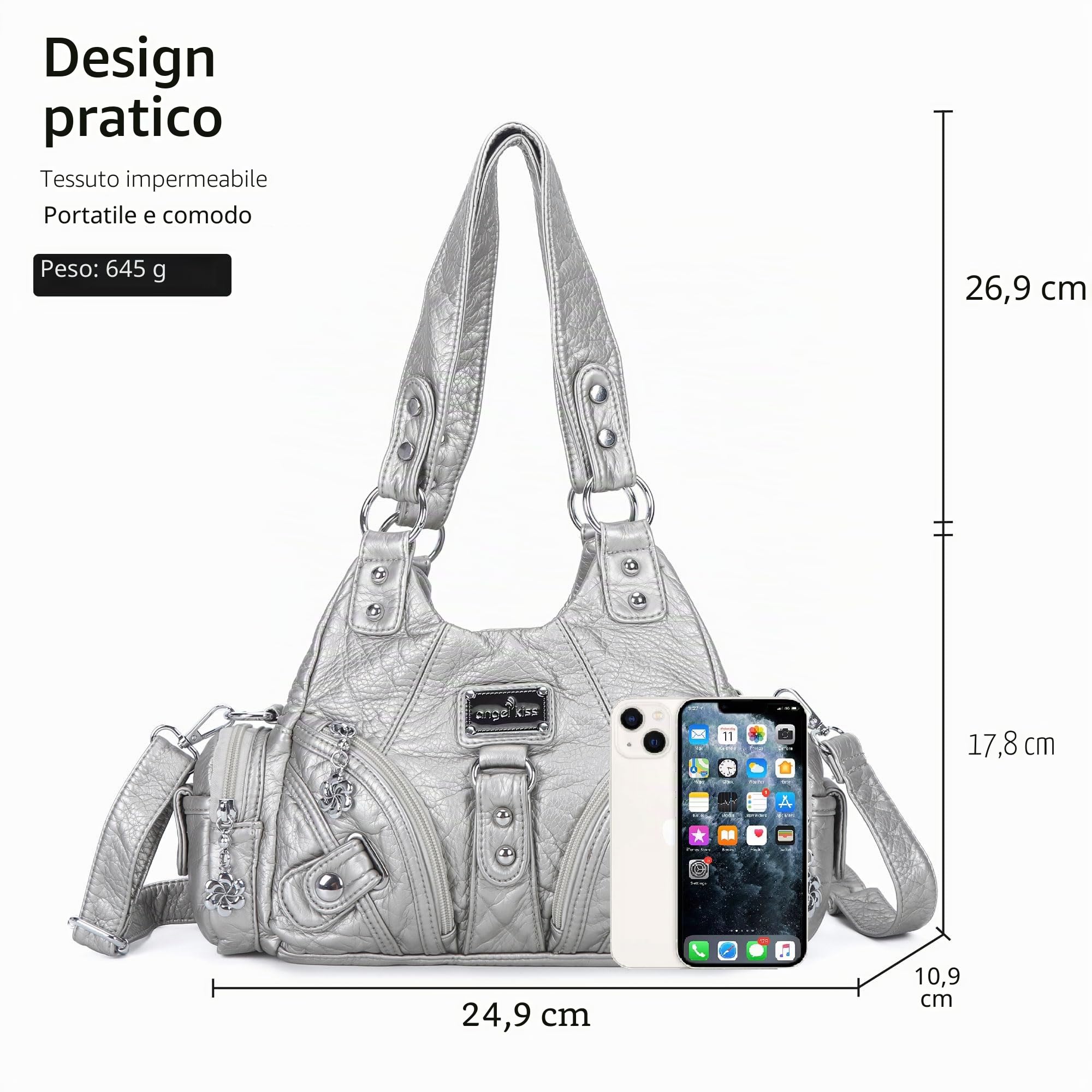Angel Kiss Women's 160922 Hobo Bag