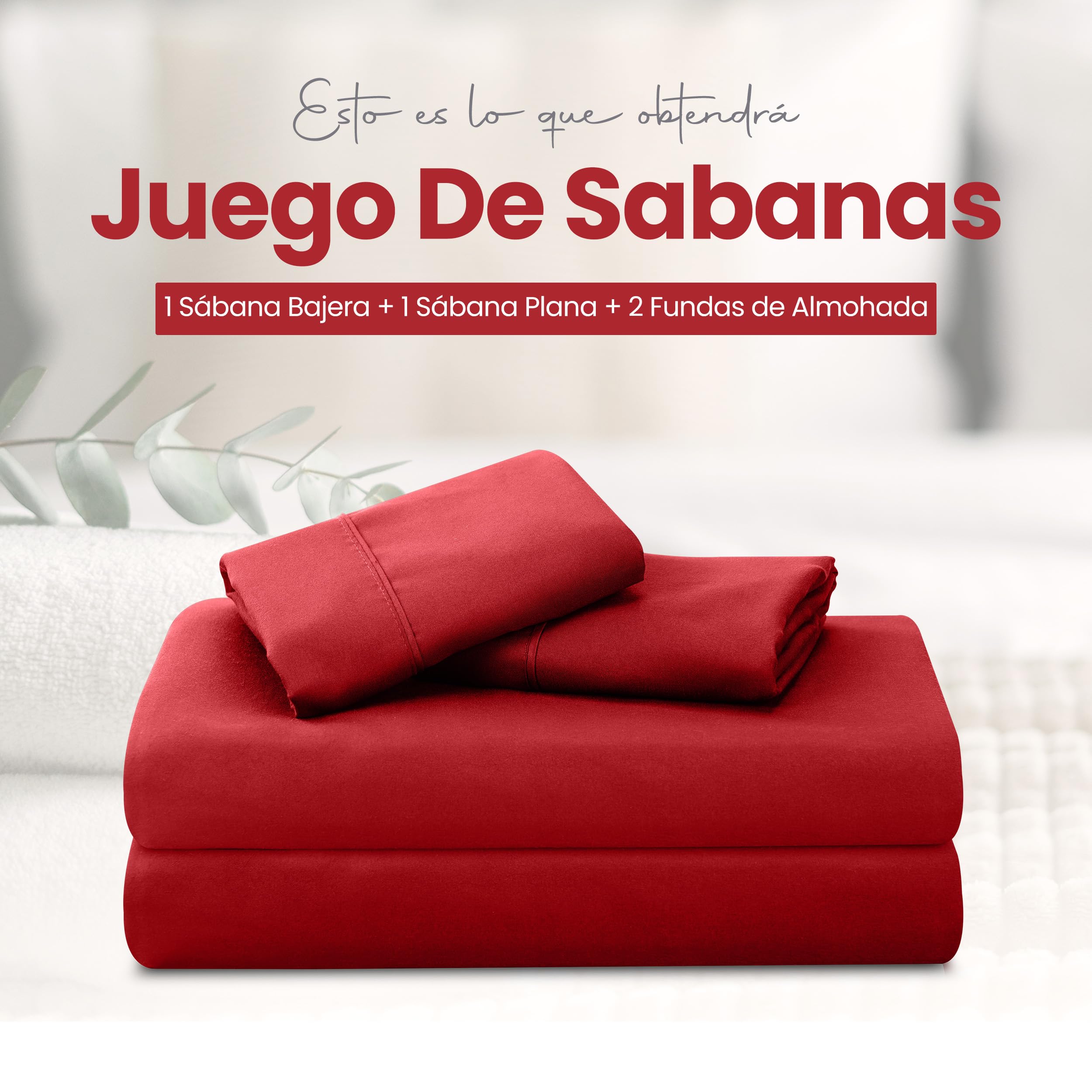 Utopia Bedding Juego de Sabanas 4 Piezas 135x190 - Poliéster Microfibra Cepillada - Oeko-Tex Certificado - Sábana Bajera, Sábana Plana y 2 Fundas de Almohada 50x75 (Cama 135, Gris) — view 41