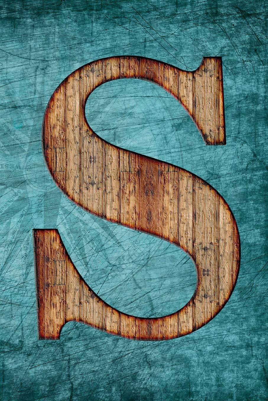 Monogrammed Notebook - S: Initial S College Ruled Journal - Vintage Steampunk Tall Ship Design (6"x9" Notebook Lined A5 150 pages): Volume 45 (Monogrammed Notebooks & Journals)