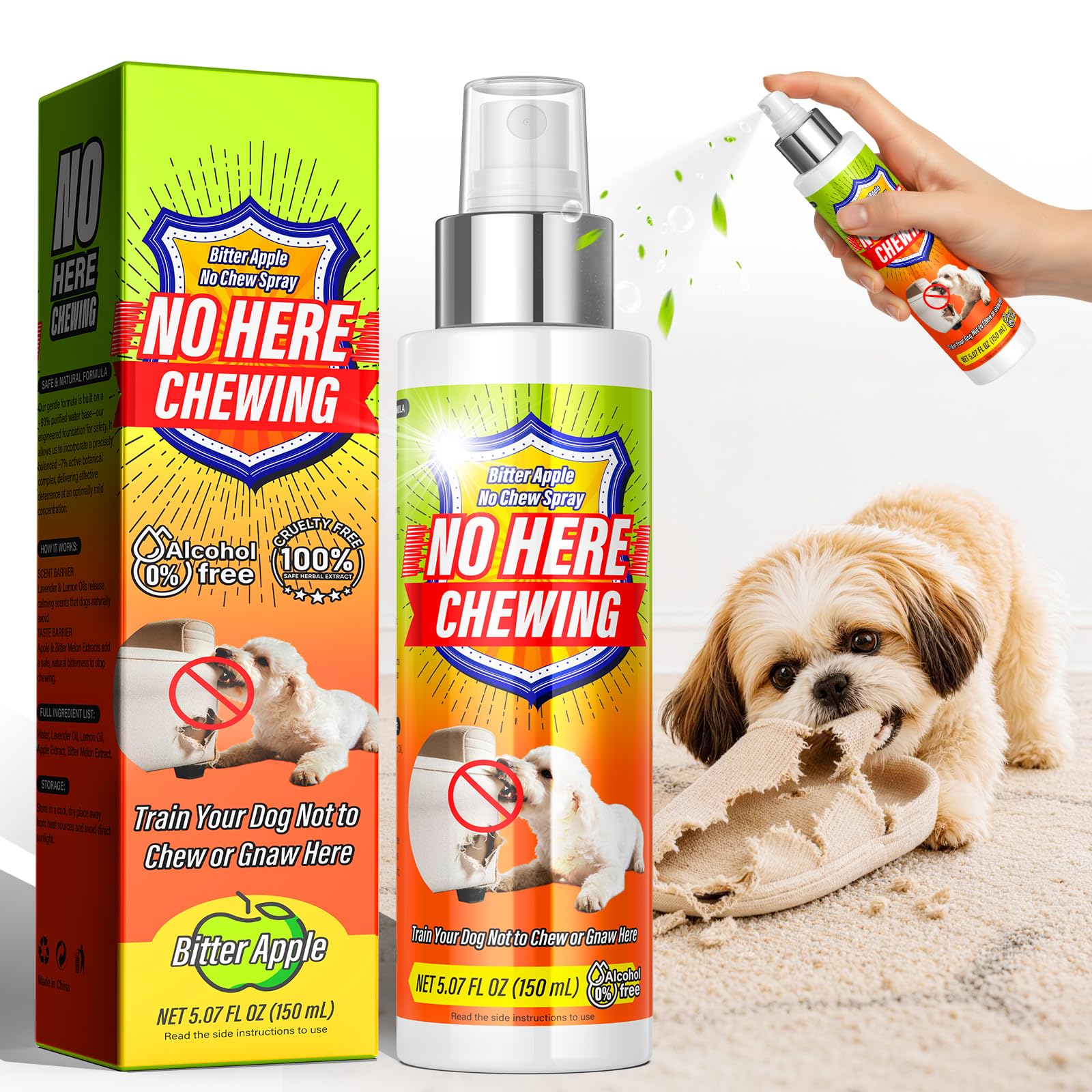 reatoy Bitter Apple No Chew Spray