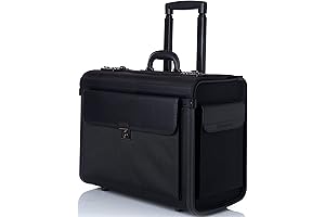 Alpine Swiss Rolling Laptop Briefcase: A Legal-Sized Rolling Organizer for Your Business Essentials