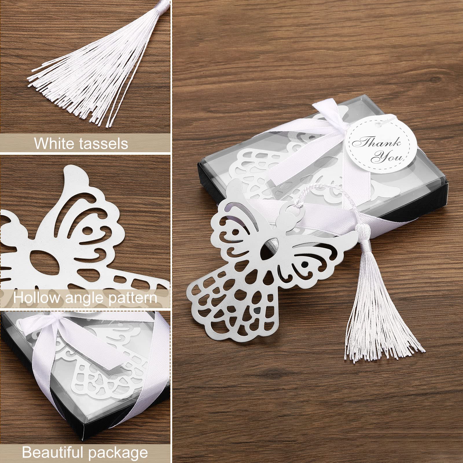 PATIKIL Metal Angel Bookmark Favors - Image 3
