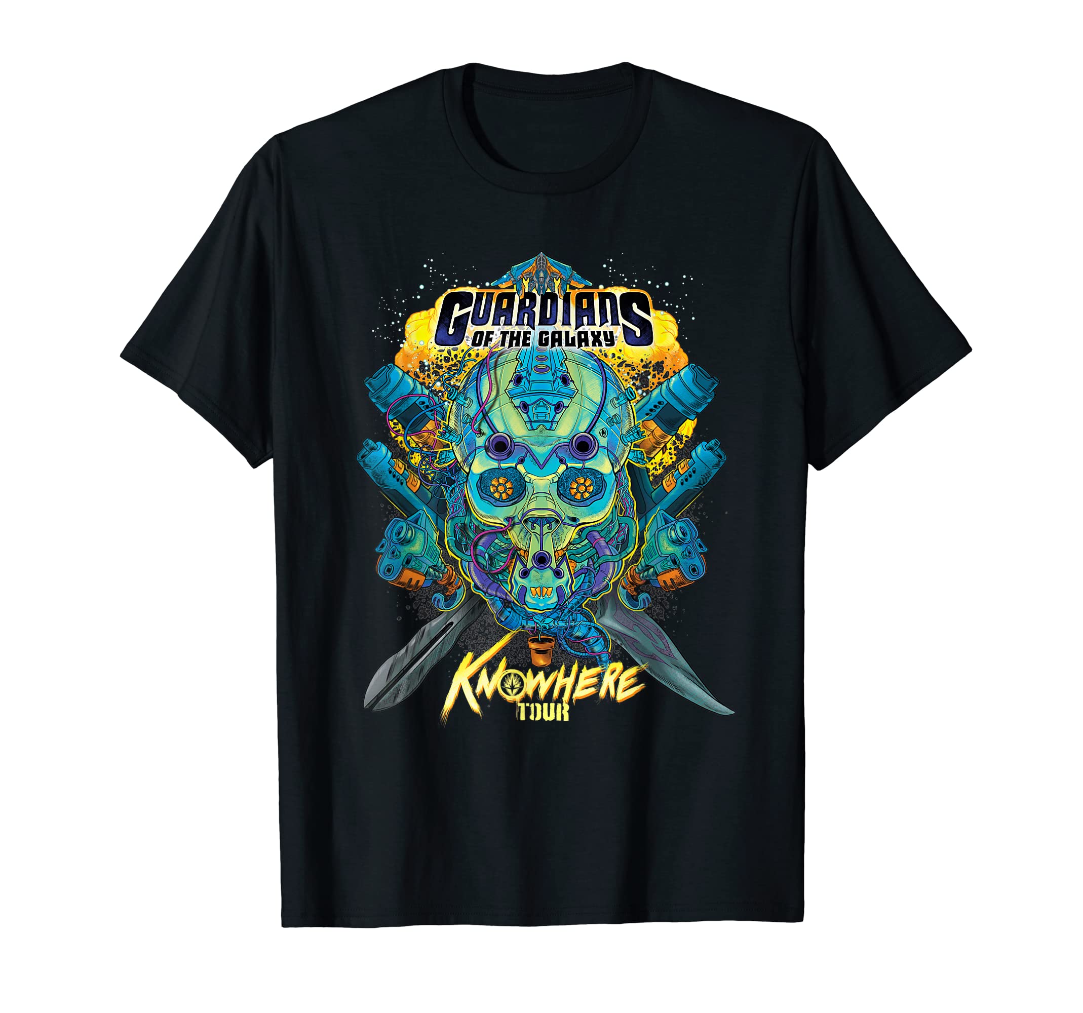 MarvelGuardians of the Galaxy Knowhere Tour T-Shirt